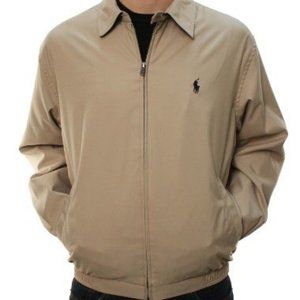 Polo Ralph Lauren KHAKI Lightweight Windbreaker Coat, US XXL